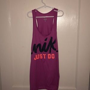 NIKE Just Do it Workout Tank Top